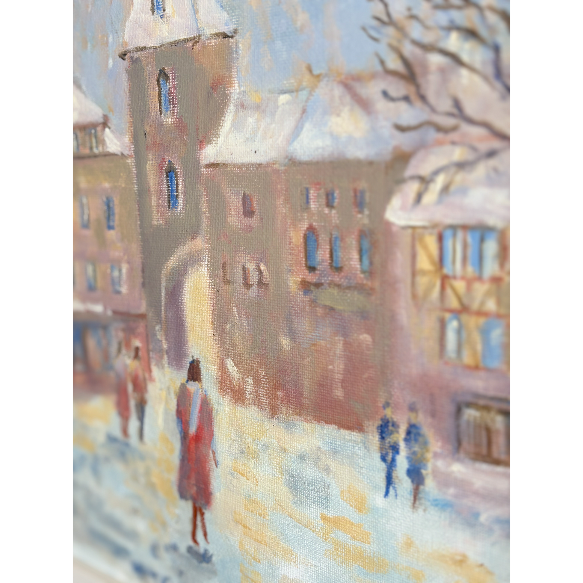 Snowy Village - Beeches Art Collective