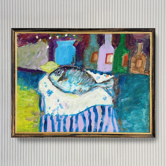 Still Life with Fish I - Beeches Art Collective
