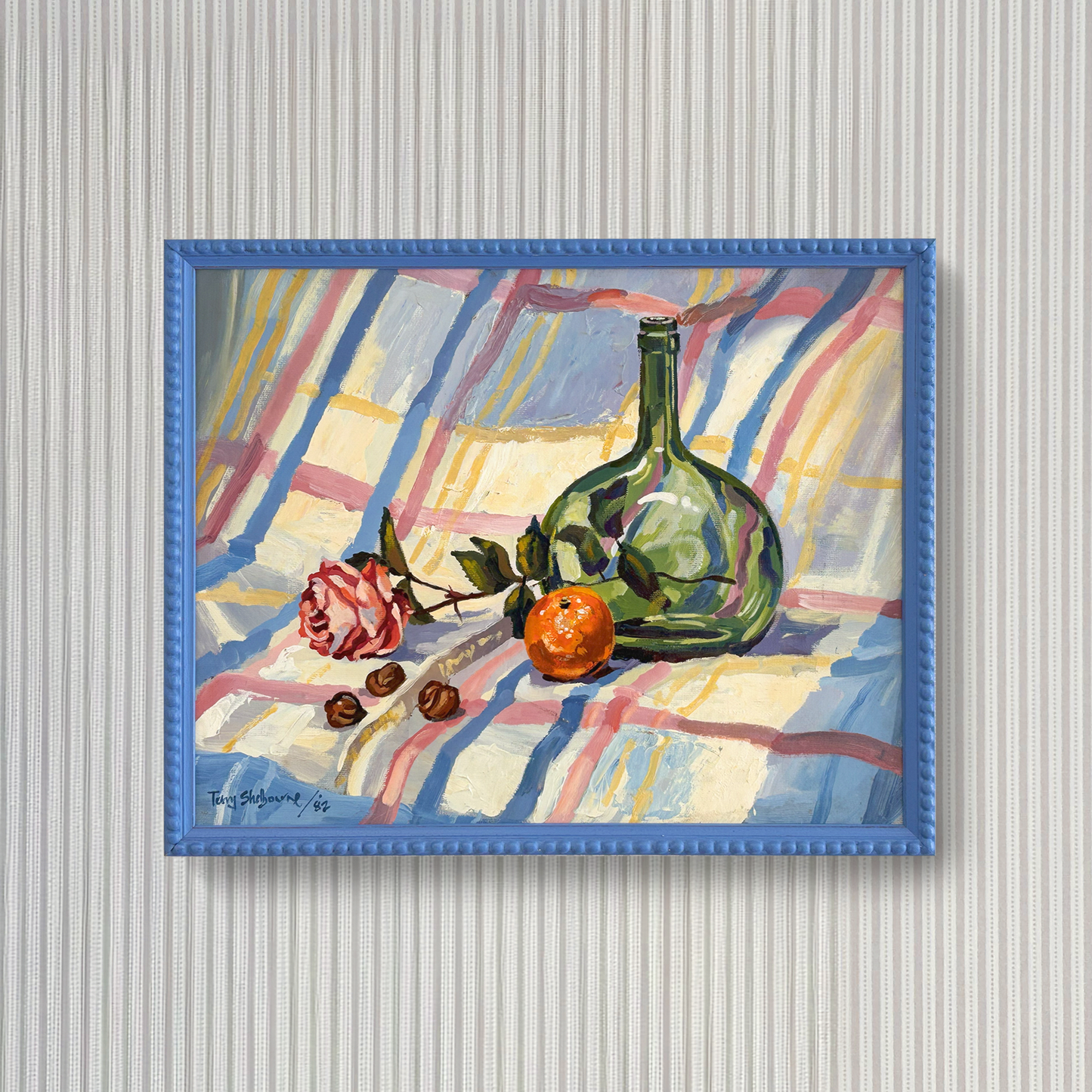Still Life on Checkered Cloth - Beeches Art Collective