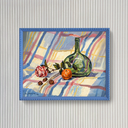 Still Life on Checkered Cloth - Beeches Art Collective
