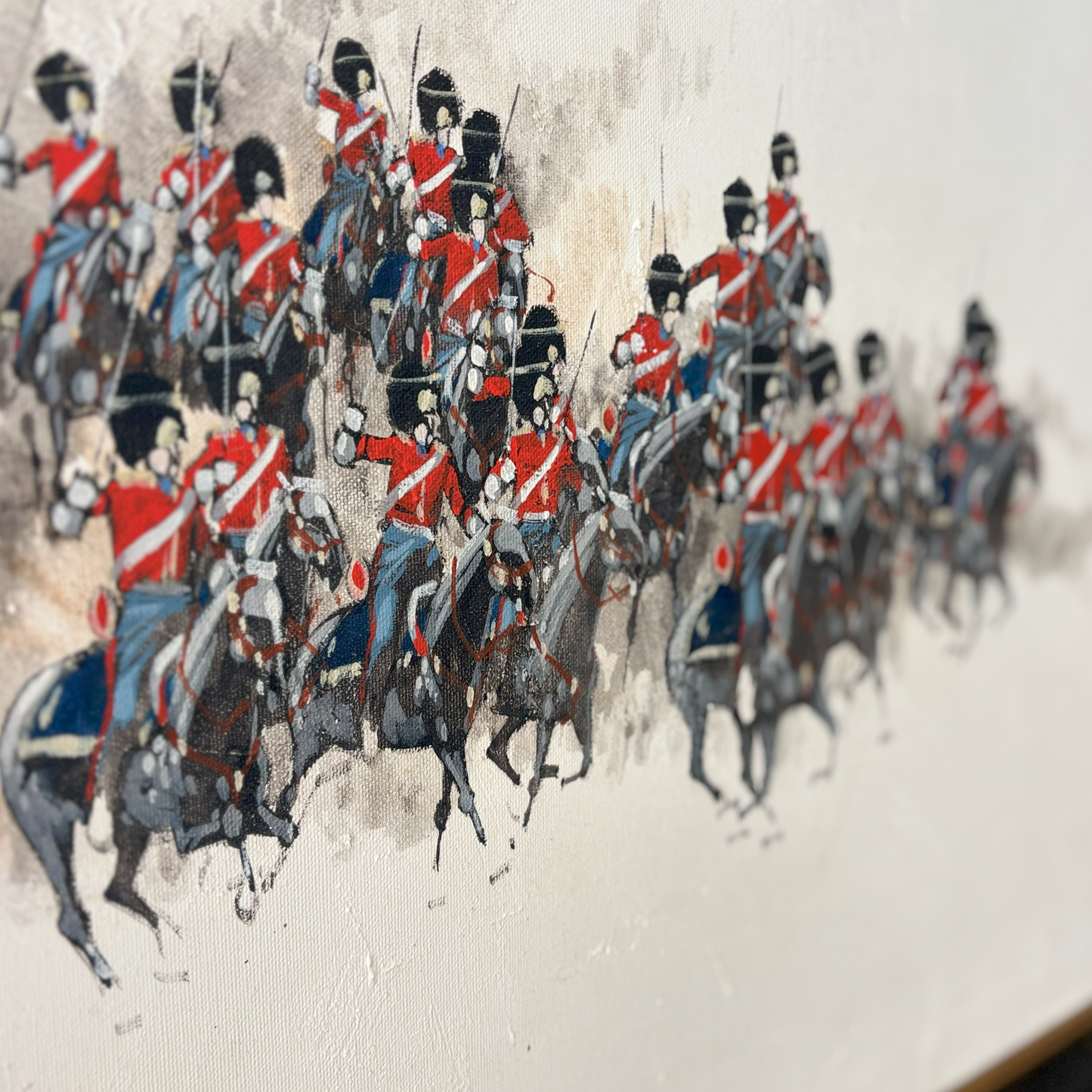 Cavalry in Formation - Beeches Art Collective