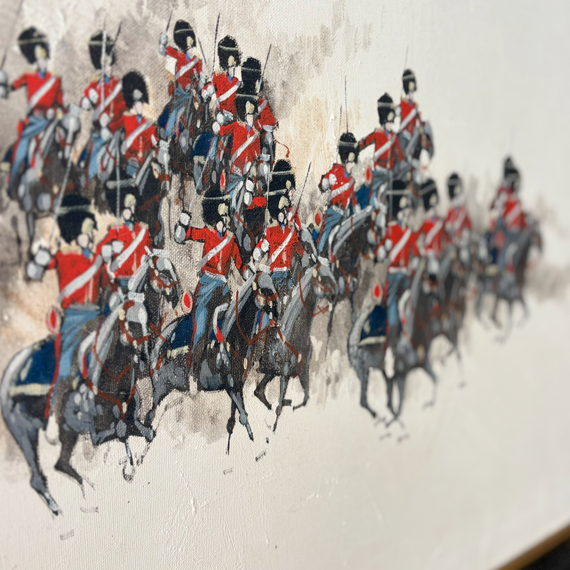 Cavalry in Formation - Beeches Art Collective