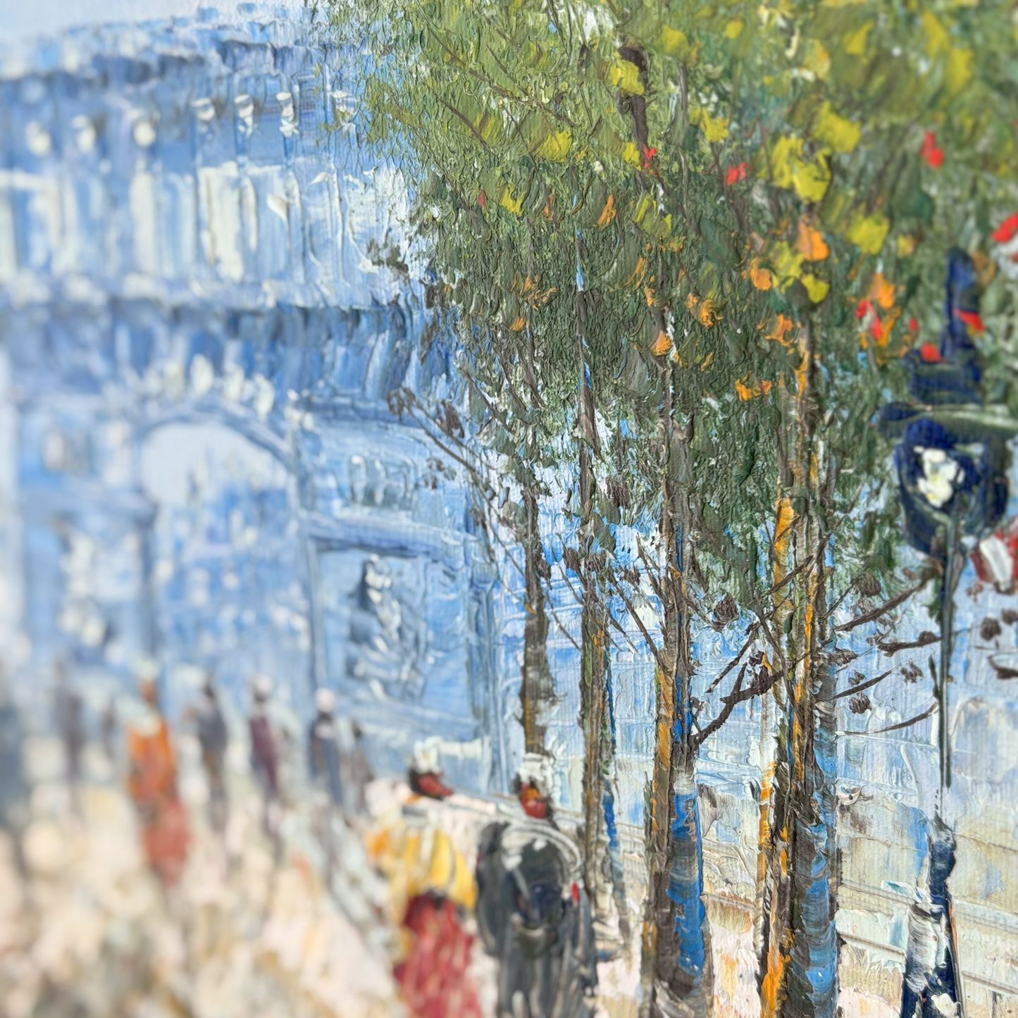 Boulevard Scene, Paris - Beeches Art Collective