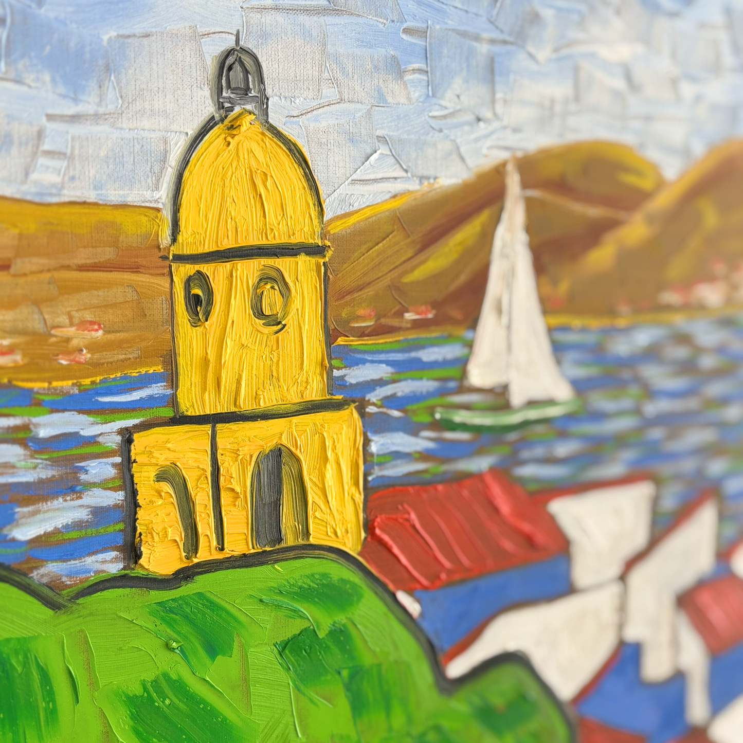 Mediterranean View - Beeches Art Collective