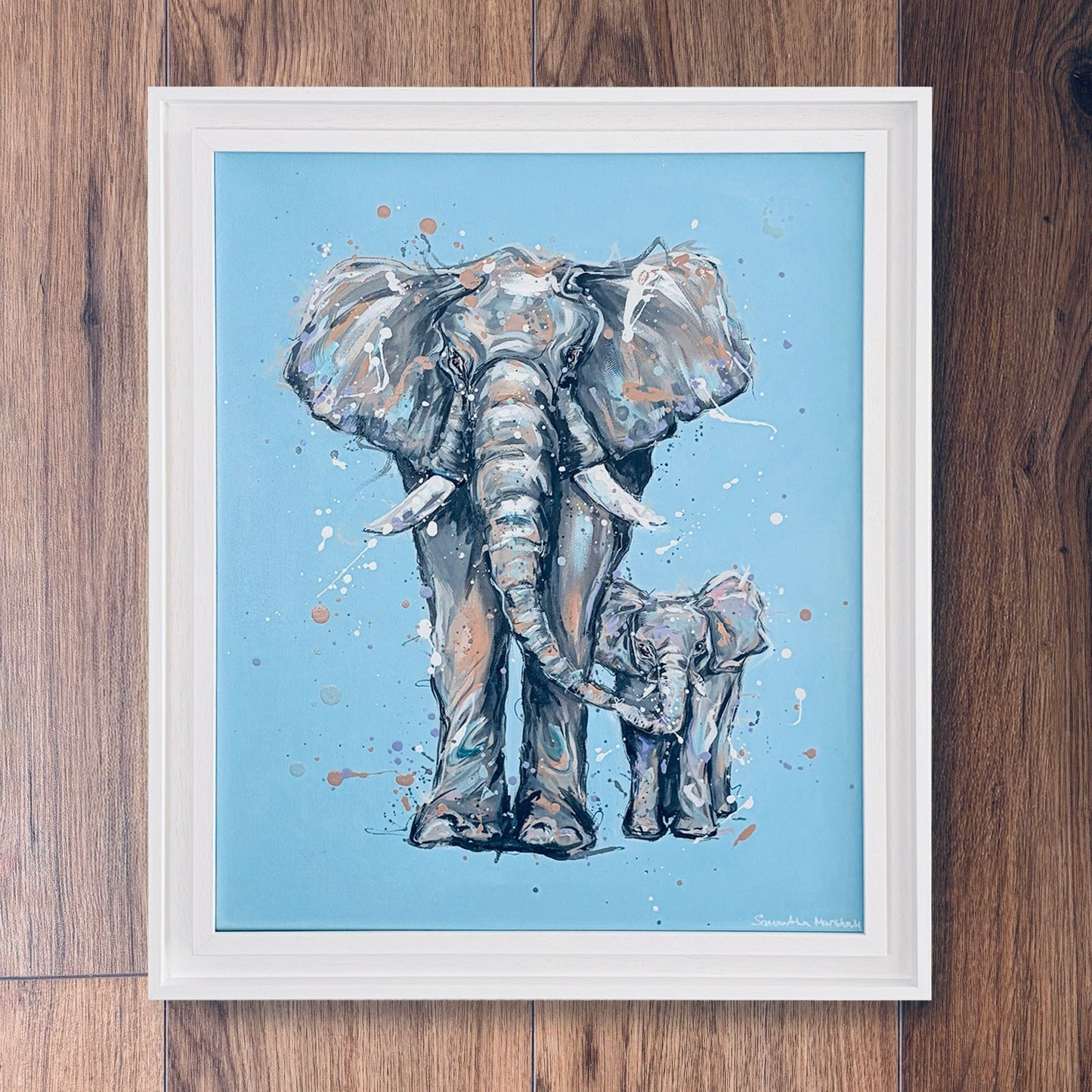 Elephant & Calf
