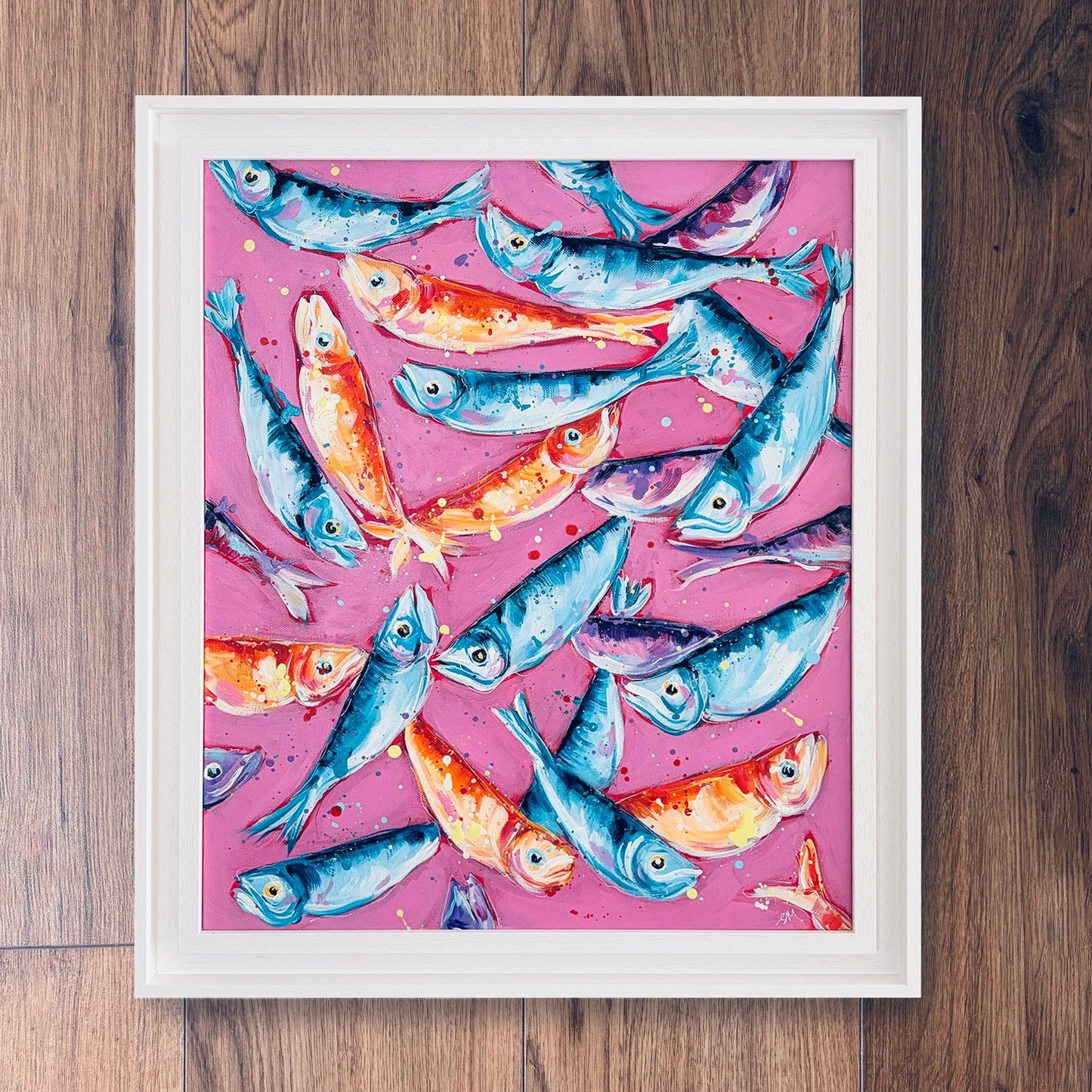 Sardines on Pink