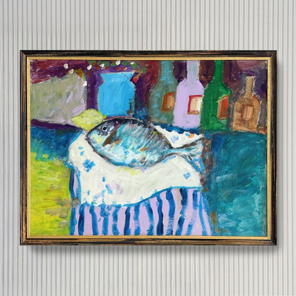Still Life with Fish I - Beeches Art Collective