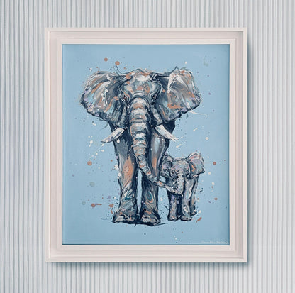Elephant & Calf