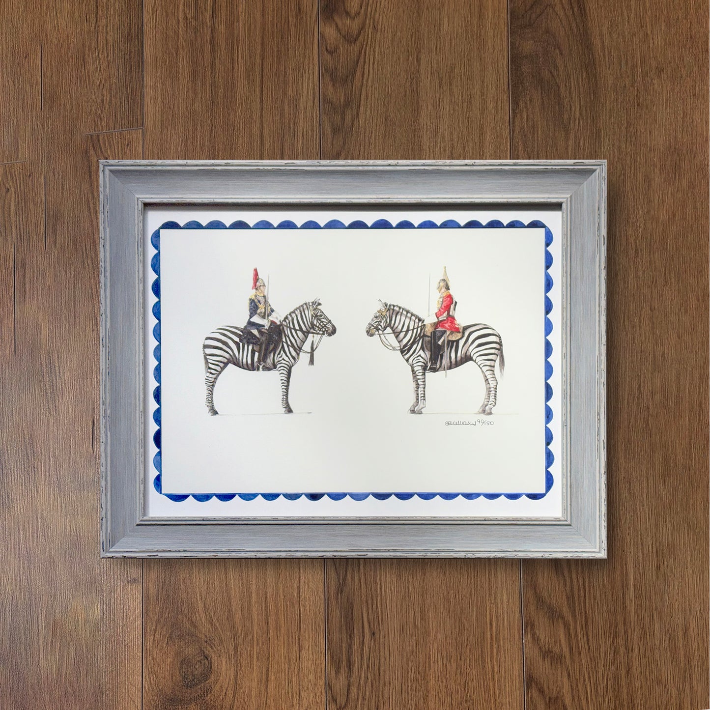 The Zebra Cavalry - A Smaller Study