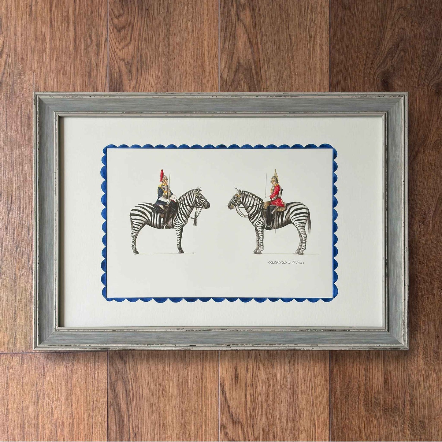 The Zebra Cavalry - A Smaller Study
