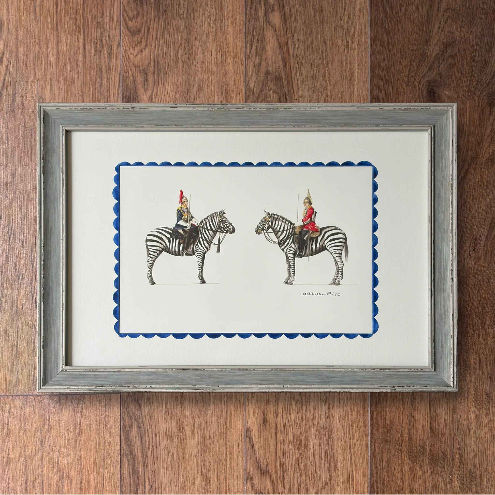 The Zebra Cavalry - A Smaller Study