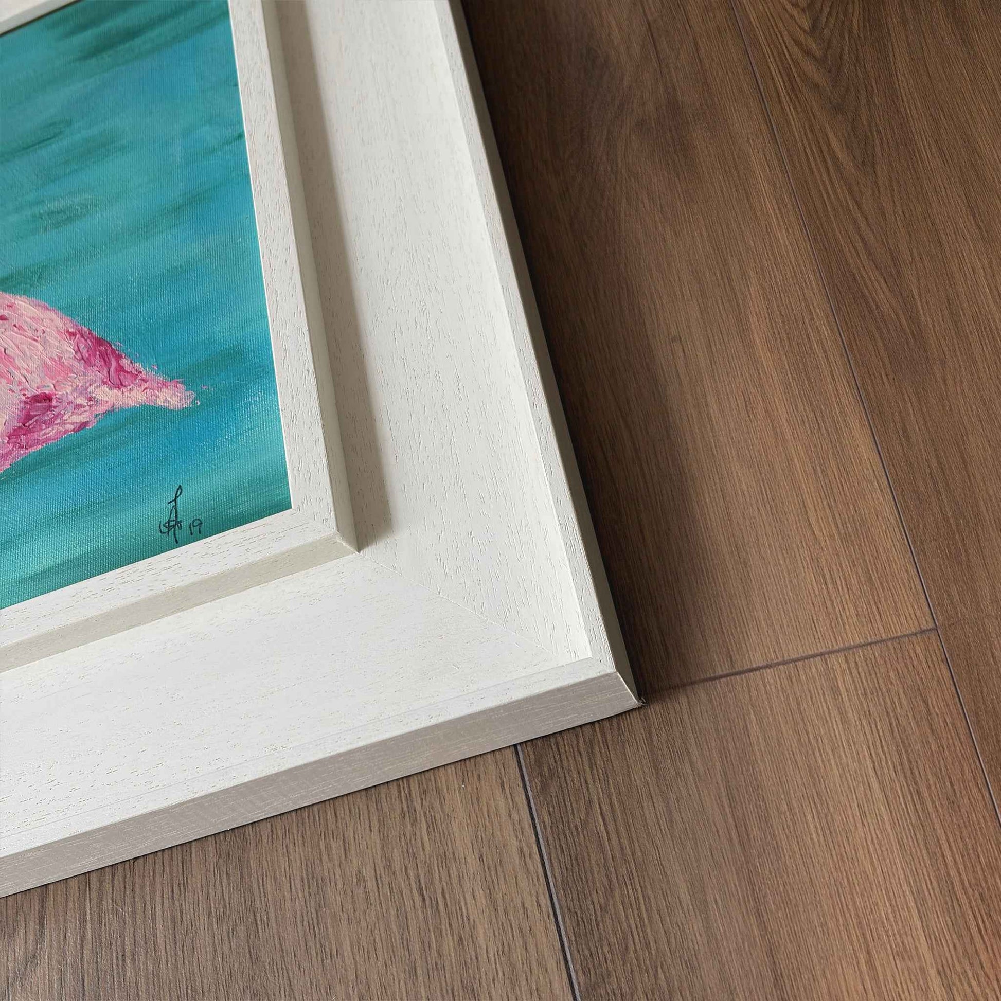 Turquoise Flamingo